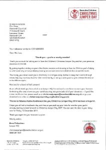 Jumper Day Letter